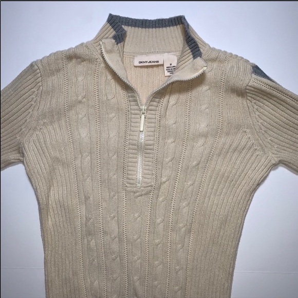 DKNYC Sweaters - DKNY 1/2 Zip Sweater Sz M